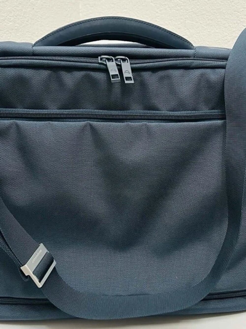 Mandarin Duck Unisex Blue Nylon Laptop Bag Briefcase & Sleeve 015